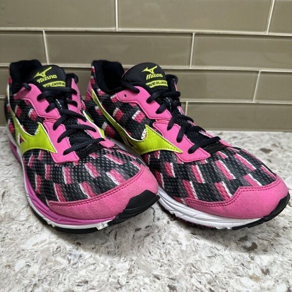 Mizuno Wave Elixir 8 Athletic Running Shoes - Picture 1 of 9
